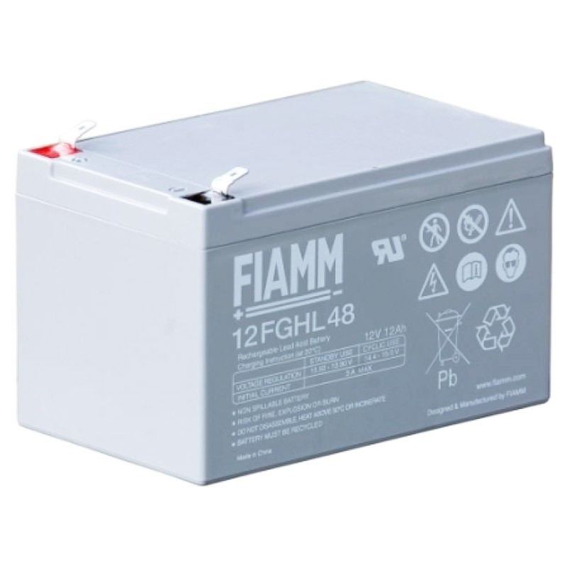 Batteria Fiamm 12V 12AH per UPS 12FGHL48