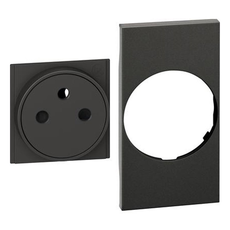 Cover top Bticino Living Now for standard French/Belgian FLAT KG55F socket-outlet