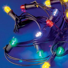 Festone Weihnachtsserie Wimex 20 LED Multicolor-LEDs E14 4501665