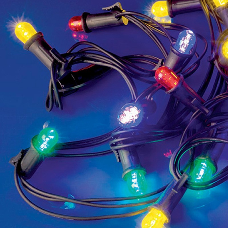 Festone Weihnachtsserie Wimex 20 LED Multicolor-LEDs E14 4501665