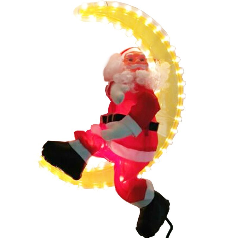 Le Père Noël sur la lune lumineuse de Wimex 4504211