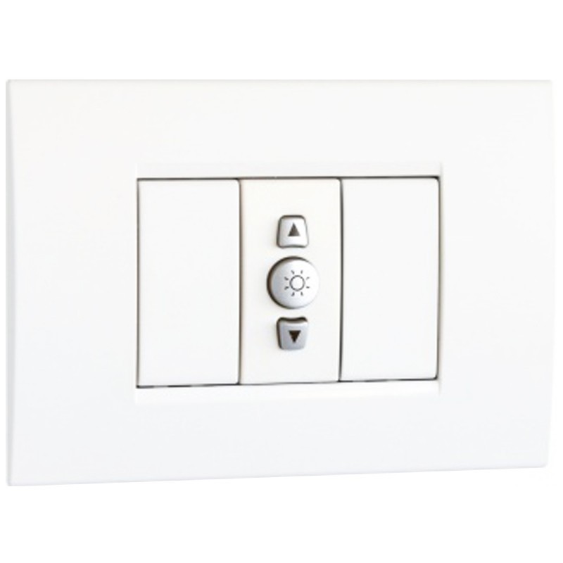 Vemer built-in dimmer for civil series 1 module White VE772200