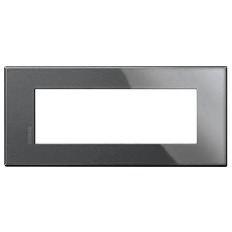 Plate Bticino Axolute Air 6 modules anthracite HW4806HS