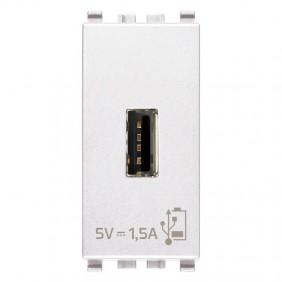 Vimar Eikon 5V1,5A USB plug White 20292.