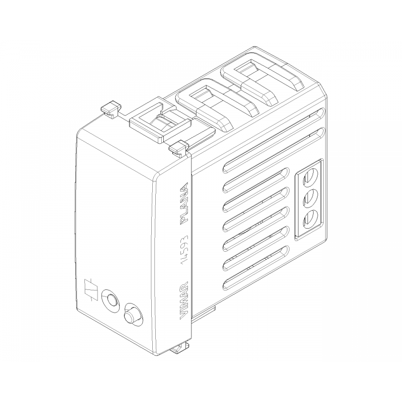 Connected actuator IoT Vimar Plana 16A White 14593