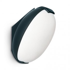 Novalux Joy plafonnier mural noire IP65 1XE27...