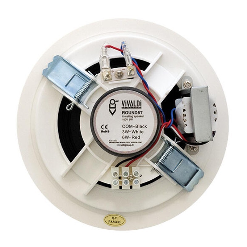 Speaker Vivaldi Rotondo 3/6W 100V ROUND5T speaker