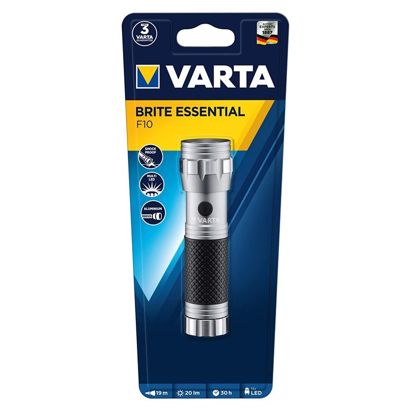 Varta Flashlight LED BRITE ESSENTIALS LIGHT F10 15608201401