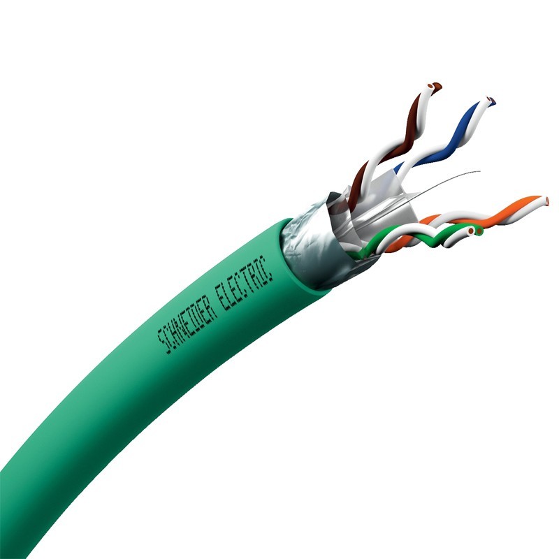 Cable de red Schneider CAT6 F/UTP LSZH CPR ECA 500 metros VDICE136218