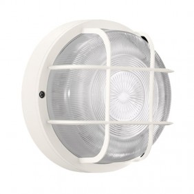 Lombard tortoise ceiling light with white round...