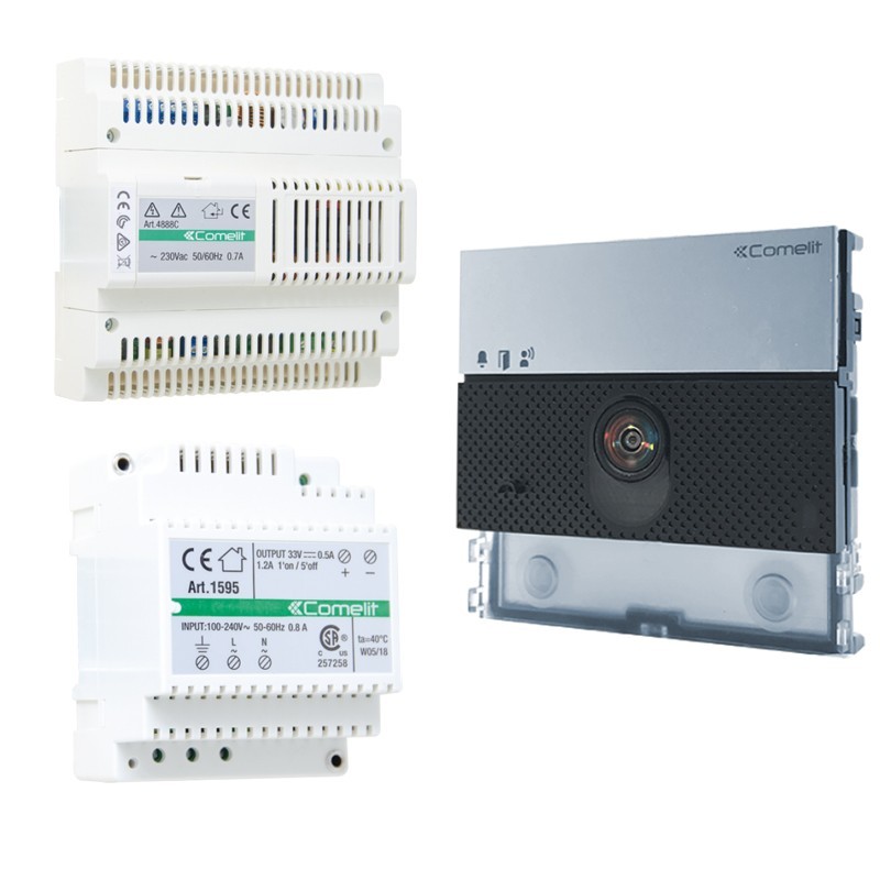 Comelit Ultra Simplebus 1 UT8000 audio and video system basic kit