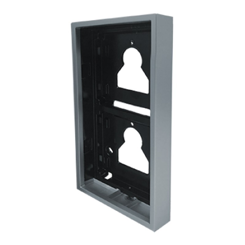 Carcasa de pared de 2 módulos Comelit para la botonera Ultra UT9172
