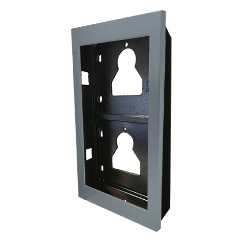 Telaio da incasso Comelit 2 moduli per pulsantiera Ultra UT9162