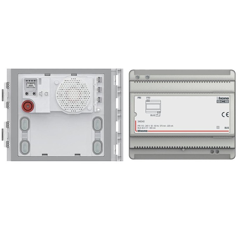 Condominium audio kit with Sfera sound module and power supply 360002