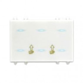 Touch keyboard Ave with 6 relay 1P NA 2A 230V 442TC16