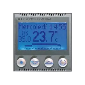 Programmable Thermostat weekly Ave Allumia...