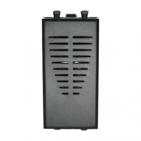 Ringtone Ave Tekla 230VAC color negro 1 módulo 445029