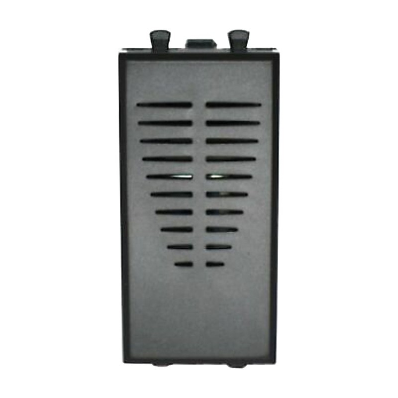 Ringtone Ave Tekla 230VAC black color 1 module 445029