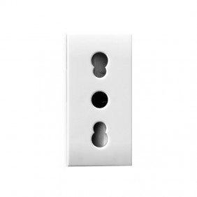 Two-pin electrical socket10/16A for switch...