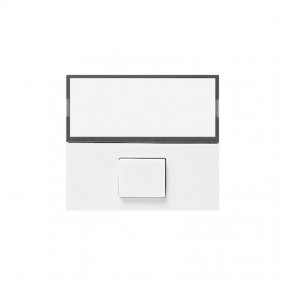 Illuminated 2 module name holder button for Ave...