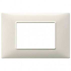 Vimar Plana plaque 3 modules couleur blanc...
