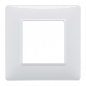 Vimar Plana Plate 2 Modules White 14642.01