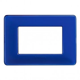 Bticino Matix Cover 3 modules cobalt AM4803CBU
