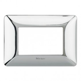 Bticino Matix cover 3 modules polished chrome...