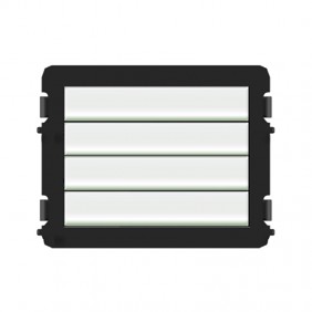 Module 4 Boutons ABB Rectangulaires WLM214X