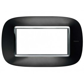 Bticino Axolute Plaque 4 Modules Anthracite...