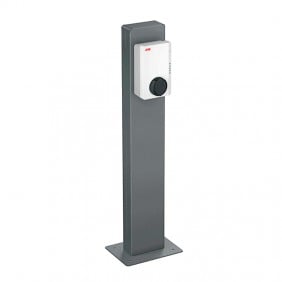 Abb column for 1 electric vehicle charging...