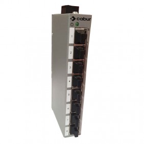 Cabur Ethernet-Switch SWET-8PU 8 Anschlüsse...