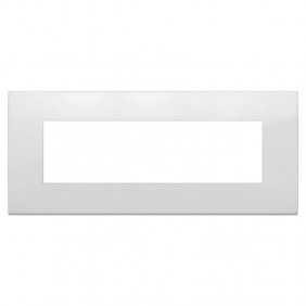 Placca Vimar FIT 7 moduli polar matt 19957.26