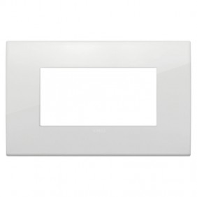 Placca Vimar FIT 4 moduli polar matt 19954.26