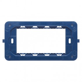 Soporte Vimar Arke FIT 4 módulos con tornillos...