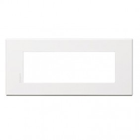 Placa Bticino Axolute Air 6 módulos personalizables HW4806AW