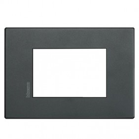 Placa Bticino Axolute AIR Eclipse 3 Lugares...