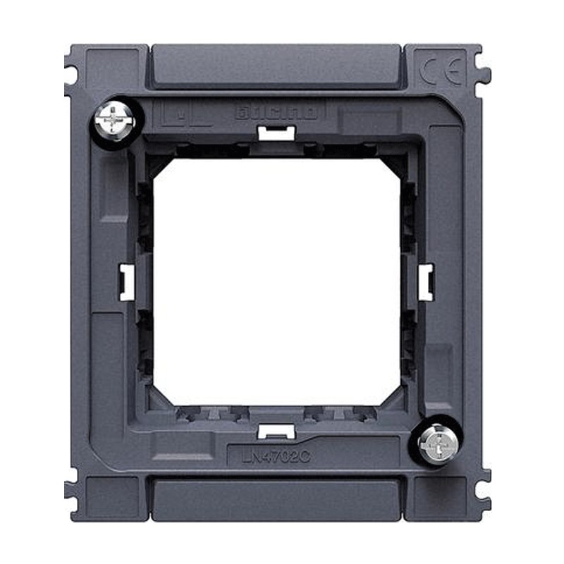 SOPORTE BTICINO 2 MÓDULOS PARA PLACAS DE AIRE LN4702C