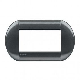 Bticino Livinglight placca tonda 4 moduli...