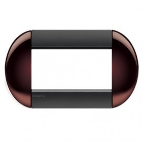 Bticino Wohnraumleuchte runde Platte 4 Module...