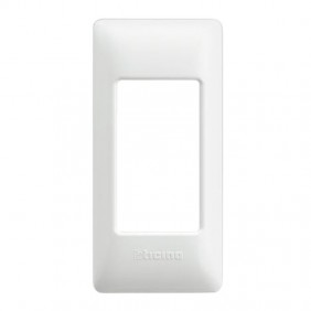 Plate Bticino Matix 1 Module White AM4811/1BN