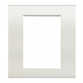 Bticino LivingLight placca quadra 3+3 posti...