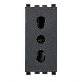 Vimar Eikon two-pin socket 20203