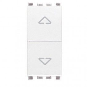 Vimar Eikon double interlocked button white...