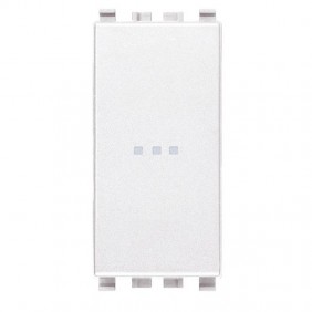 Interruttore Vimar Eikon assiale bianco 1P 16A...