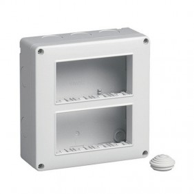 Contenedor Vimar Plana Eikon Arke mural IP40 8...