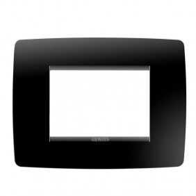 Gewiss Chorus Abdeckrahmen ONE 3P Toner schwarz...