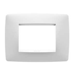 Gewiss Chorus plate ONE 3P white GW16103TB