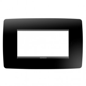 Placa Gewiss Chorus ONE 4P GW16104TN