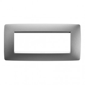 Gewiss Chorus plate ONE 6P titanium GW16106VT